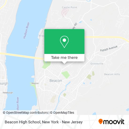 Mapa de Beacon High School