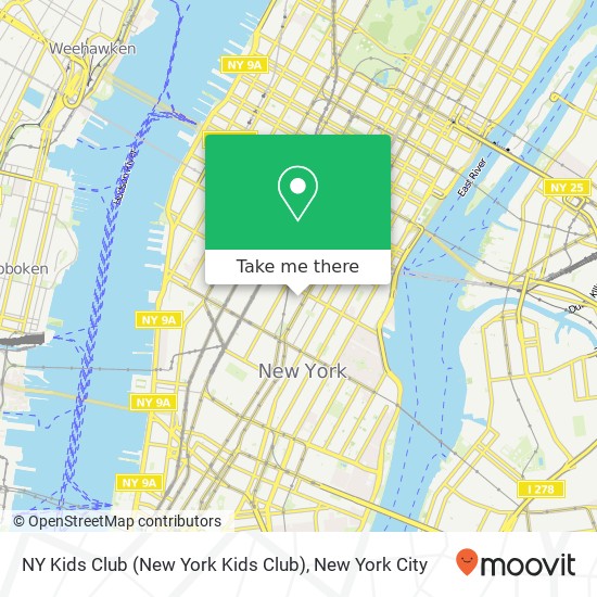 Mapa de NY Kids Club (New York Kids Club)