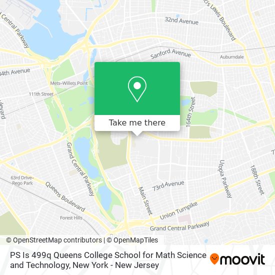 PS Is 499q Queens College School for Math Science and Technology map