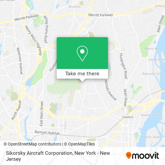 Sikorsky Aircraft Corporation map