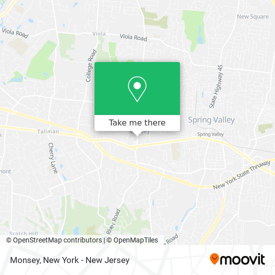 Monsey map