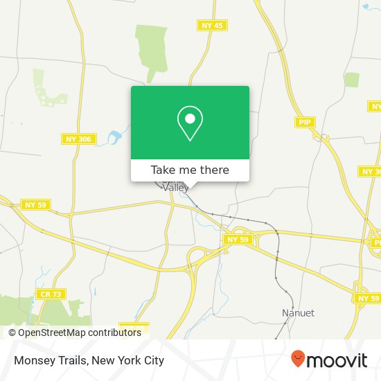 Mapa de Monsey Trails