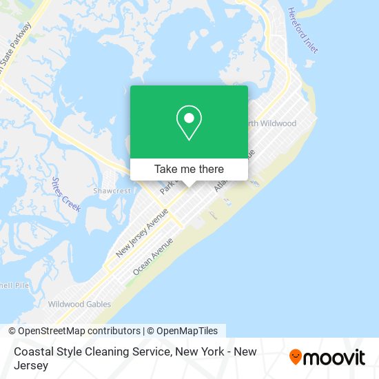 Coastal Style Cleaning Service map