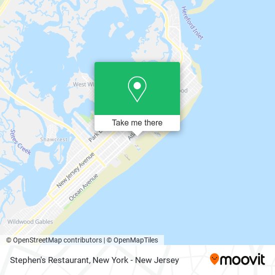 Mapa de Stephen's Restaurant