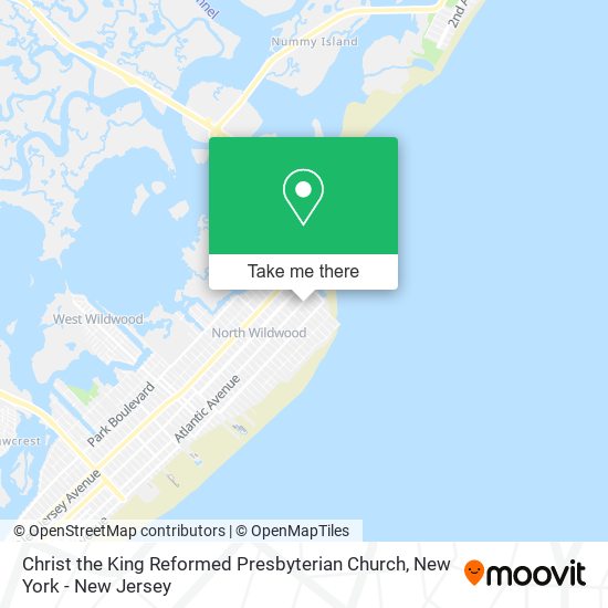 Christ the King Reformed Presbyterian Church map