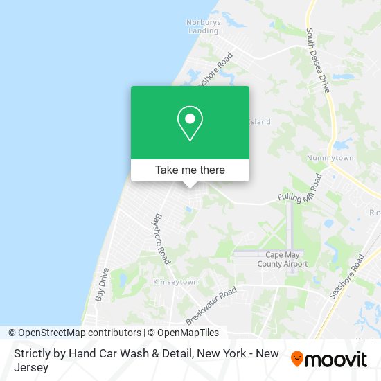 Strictly by Hand Car Wash & Detail map