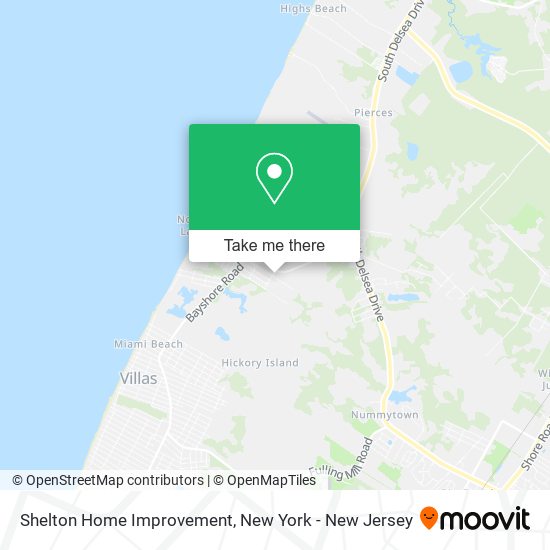 Mapa de Shelton Home Improvement