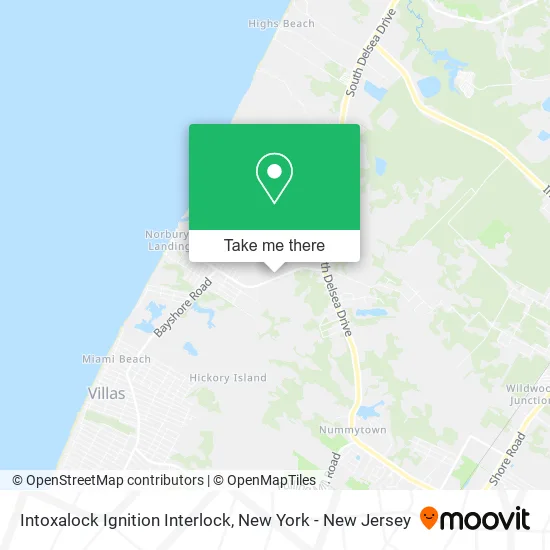 Intoxalock Ignition Interlock map