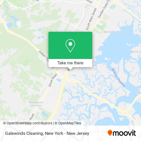 Mapa de Galewinds Cleaning