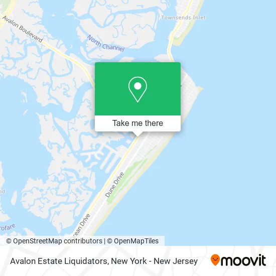 Avalon Estate Liquidators map