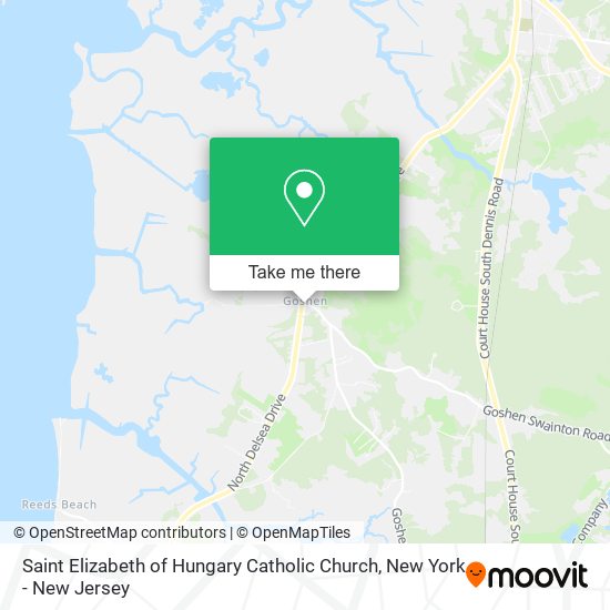 Saint Elizabeth of Hungary Catholic Church map