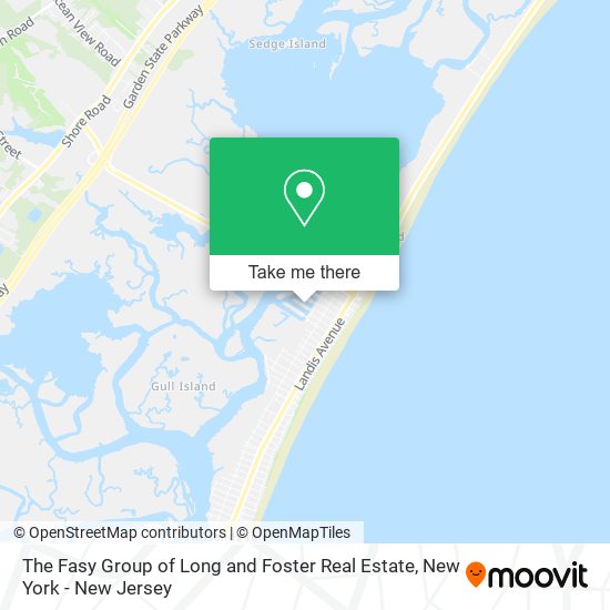 The Fasy Group of Long and Foster Real Estate map