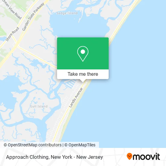Approach Clothing map
