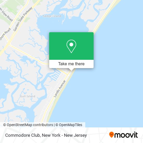 Mapa de Commodore Club