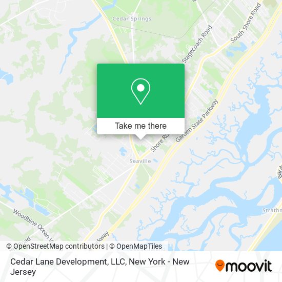 Mapa de Cedar Lane Development, LLC