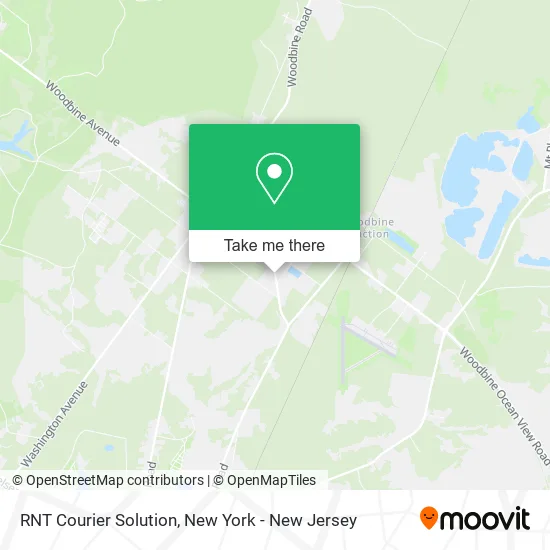 RNT Courier Solution map