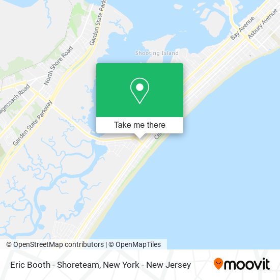 Mapa de Eric Booth - Shoreteam