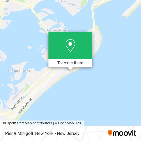 Pier 9 Minigolf map