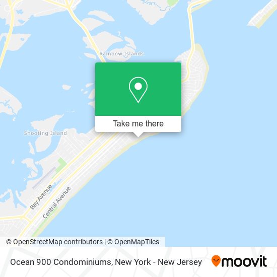 Ocean 900 Condominiums map