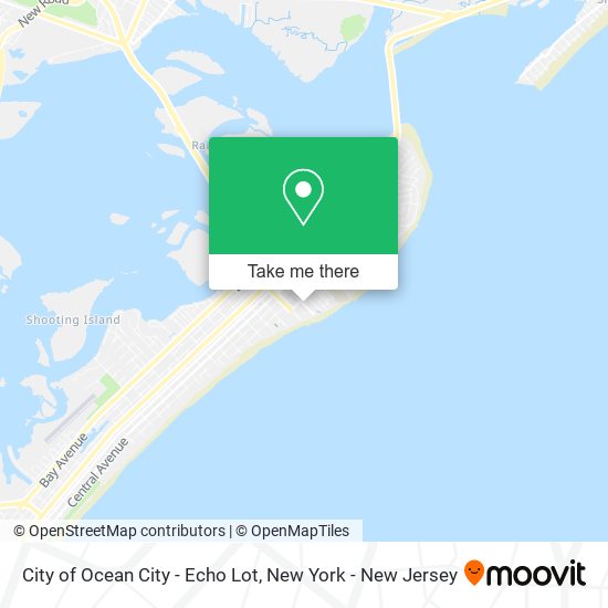City of Ocean City - Echo Lot map