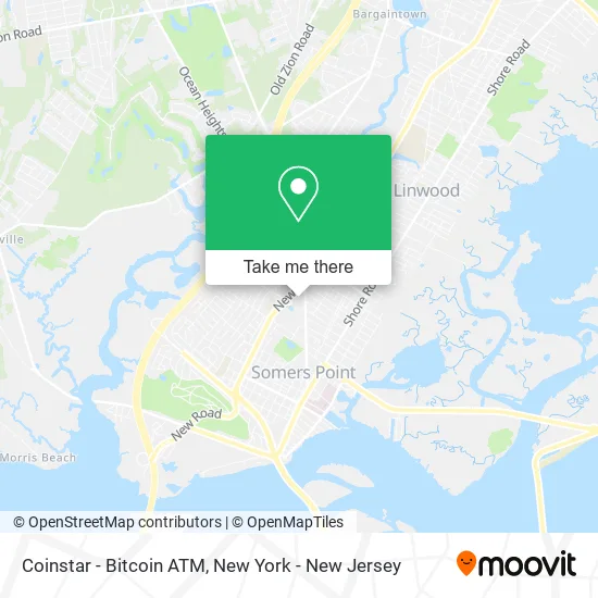 Coinstar - Bitcoin ATM map