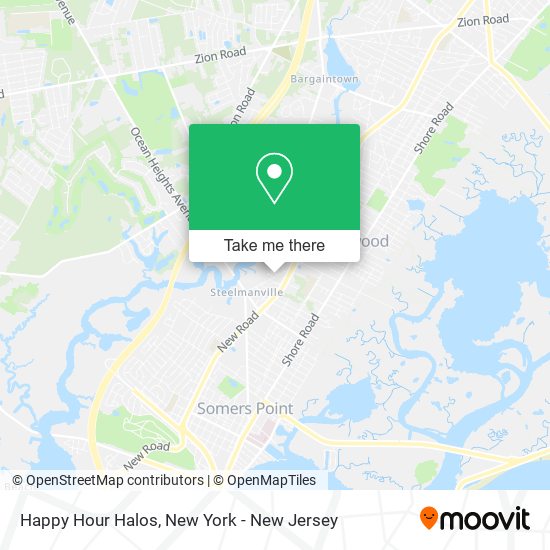 Happy Hour Halos map