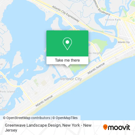 Greenwave Landscape Design map