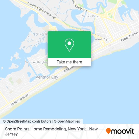 Mapa de Shore Points Home Remodeling