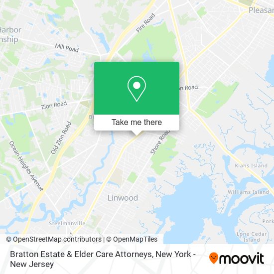 Mapa de Bratton Estate & Elder Care Attorneys