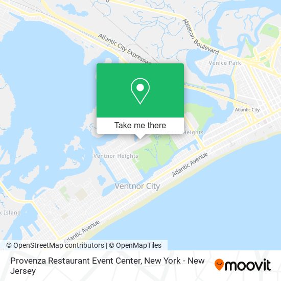 Mapa de Provenza Restaurant Event Center