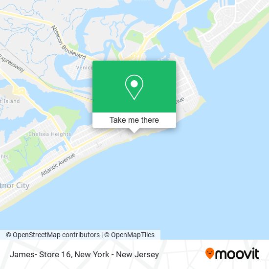 James- Store 16 map