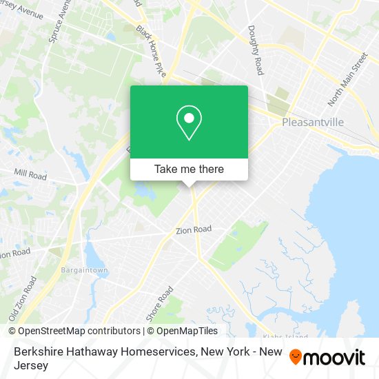 Mapa de Berkshire Hathaway Homeservices