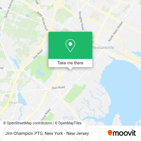 Jim Champion PTG map