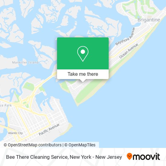 Bee There Cleaning Service map