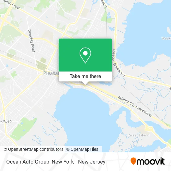 Ocean Auto Group map