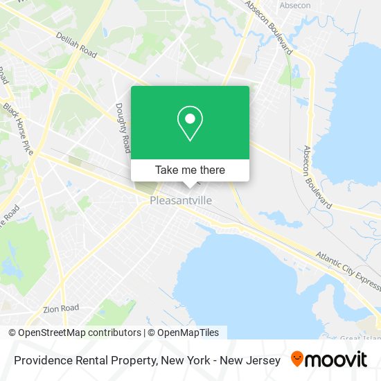 Providence Rental Property map