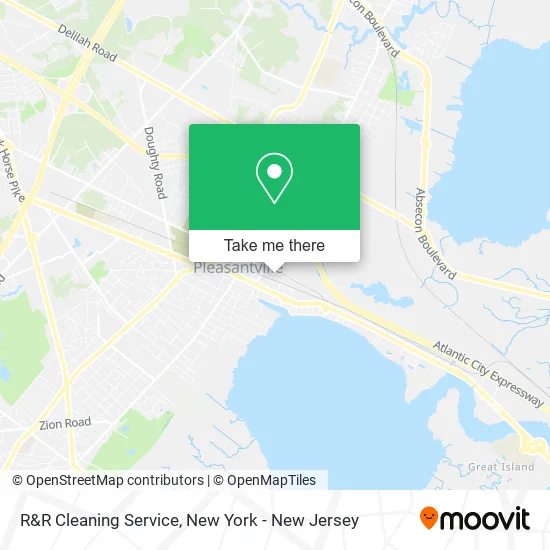 R&R Cleaning Service map