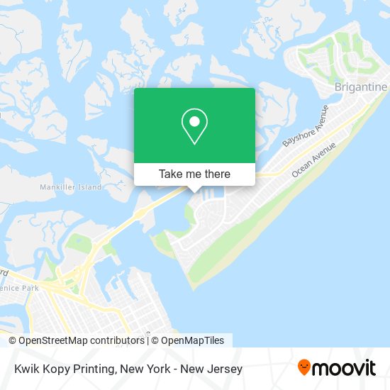 Kwik Kopy Printing map