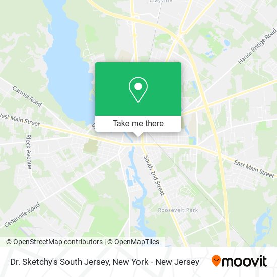 Mapa de Dr. Sketchy's South Jersey