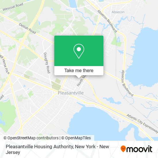 Pleasantville Housing Authority map