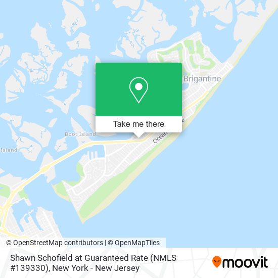 Mapa de Shawn Schofield at Guaranteed Rate (NMLS #139330)