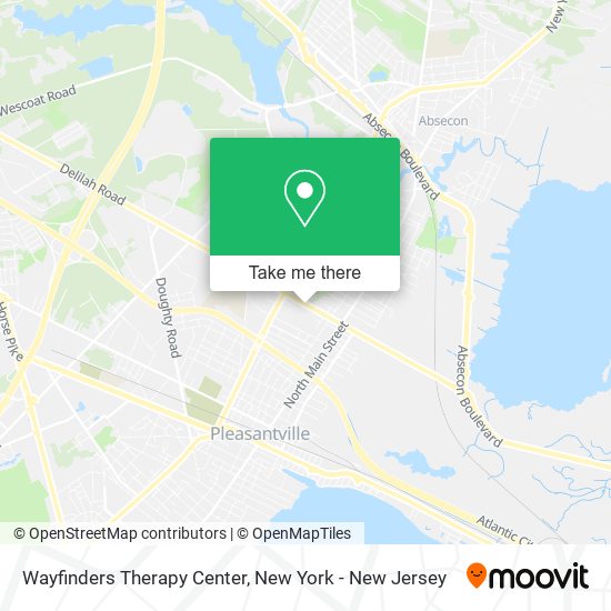 Wayfinders Therapy Center map