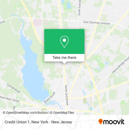 Credit Union 1 map