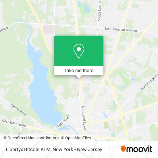 Libertyx Bitcoin ATM map