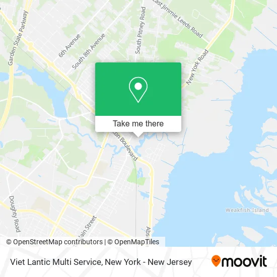 Viet Lantic Multi Service map