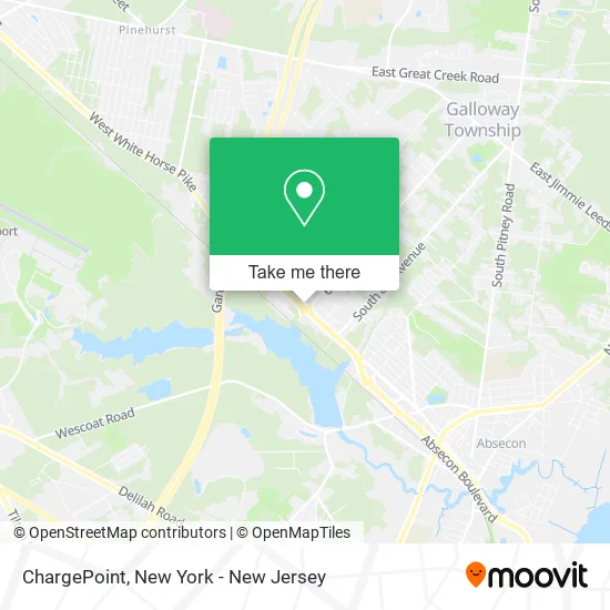 ChargePoint map