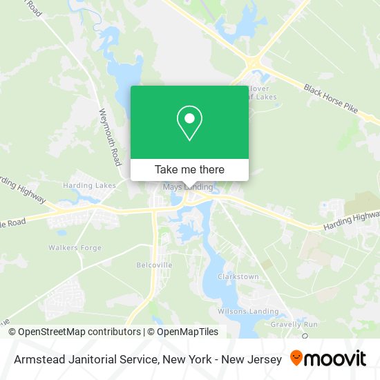 Armstead Janitorial Service map