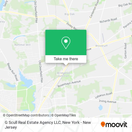 G Scull Real Estate Agency LLC map