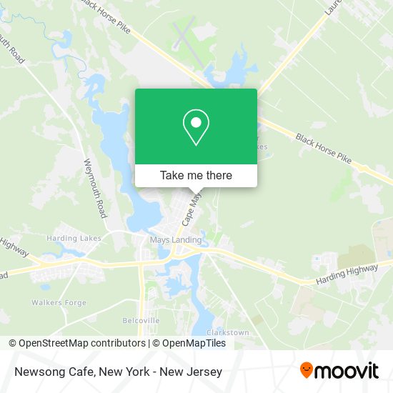 Mapa de Newsong Cafe