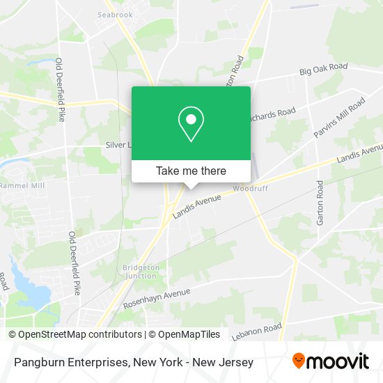 Pangburn Enterprises map